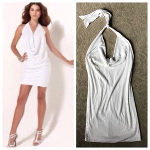 BCBG NWT Sequined Halter Dress Prom or Evening